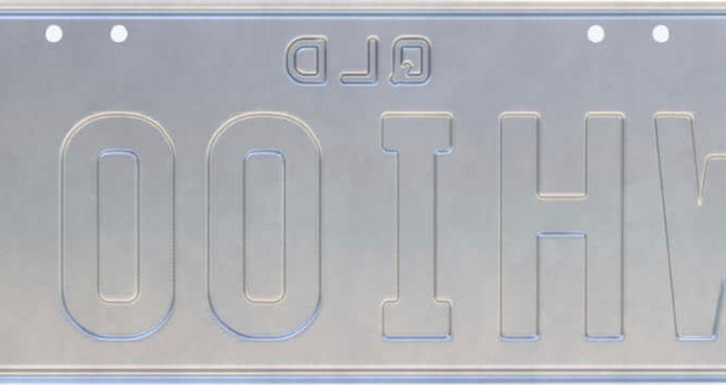 Classic Plates Personalised Plates Queensland